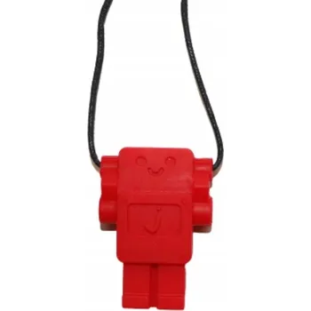 JELLYSTONE Terapeutické kousátko Robot červený