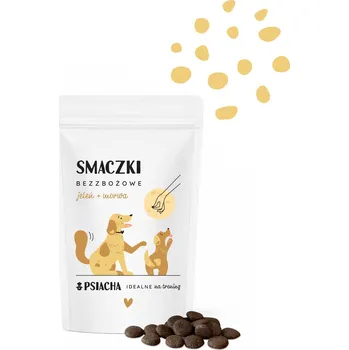 Pamlsek pro psa Psiacha Bezzrnné pamlsky – jelen + moruše 80g