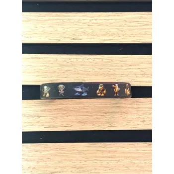 Náramek Silikonový náramek Brainrot Silikonový náramek Brainrot: černá