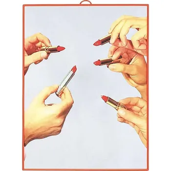 Zrcadlo Nástěnné zrcadlo Seletti Lipsticks 22,5 x 29,5 cm 17115 vícebarevná MLC