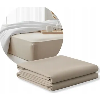 Prostěradlo Prostěradlo 160x80 JERSEY s gumou 80x160 Béžové FIKI MIKI POLSKÉ