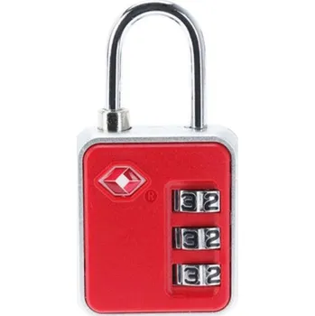 Příslušenství k zavazadlu KÓDOVÝ ZÁMEK NA KUFRY A TAŠKY PROWORLD ČERVENÝ