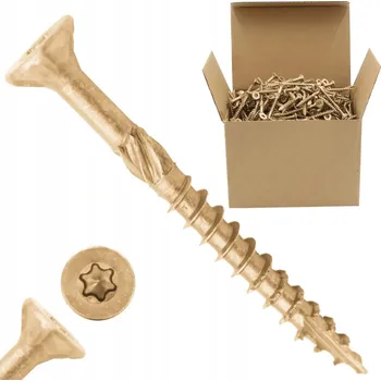 Vrták Šroub AZMET do dřeva 3,5x35 mm se zubatým závitem TX15