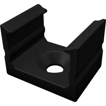 LED lišta Montážní Držák Závěs pro LED Profil LUMINES D Černý Lumines Velký