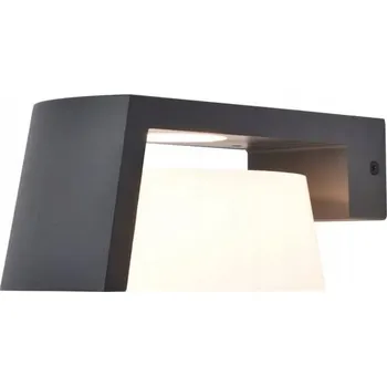 Venkovní osvětlení Venkovní nástěnné svítidlo Lutec šedé s integrovaným LED zdrojem 11,1 W