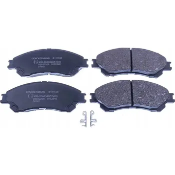 Brzdová destička Denckermann B111536 Sada brzdových destiček, kotoučové brzdy