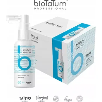 Piercing Fyziologický roztok pro piercing - SPRAYBL InfinityPierce.cz (Fyziologický roztok pro piercing „bioTaTum“ SALINE SOLUTION 50 ml - SPRAYBL)