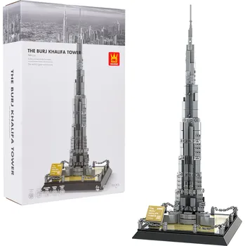 ostatní stavebnice Wange Stavebnice Burj Khalifa – konstrukční kostky 555 dílků