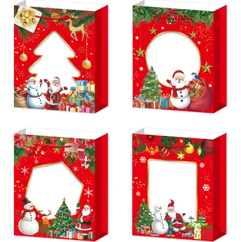 Vánoční dekorace Dárková taška L - Vánoce I