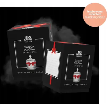 Svíčka Sójová vonná svíčka inspirovaná parfémem MADEMOISELLE Big Nature 1 ks