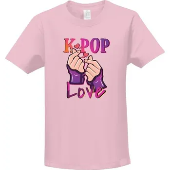 Pánské tričko Tričko s potiskem K-POP LOVE dětské