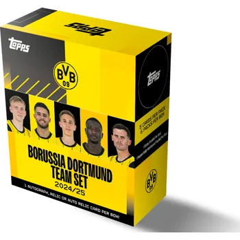 Karetní hra 2024/25 Topps BVB Borussia Dortmund Team Set Box