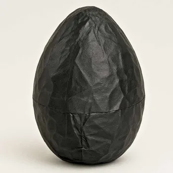 3D malé královské vajíčko z 3D tiskárny | Svíčkománie3D | Barva: Černá pastelová