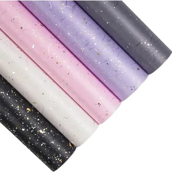 Balící papír 5 ks Dárkový balicí papír 60 x 60 cm Sada 5 barev s jednoduchým motivem Barevné papíry pro balení dárků, výzdobu, DIY a kreativní projekty