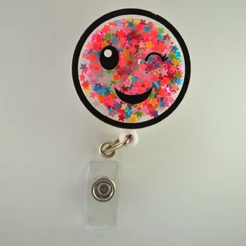 Shanghai Longpin Information Technology Co., Ltd Visačka na ID kartu Smajlík pro lékaře, zdravotní sestry či studenty medicíny