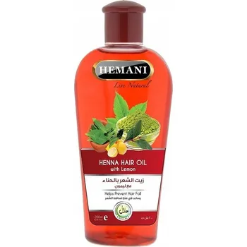 Vlasová regenerace Hemani Henna Hair Oil - Hennový olej na vlasy, 200 ml