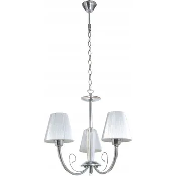 Kovový lustr BRITOP Lighting 3xE14 Max.40W Chrom/Stříbrné Stínidla