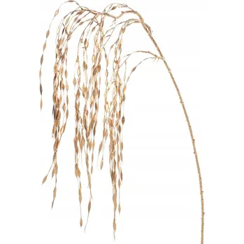 Vánoční dekorace Vánoční závěsná větvička Eurofirany , zlatá barva 107 cm