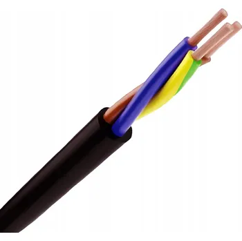 elektrický kabel Kulatý elektroinstalační kabel OMY Elektrokabel 3 x 1,0