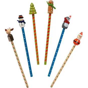 Výuková hračka small foot Vánoční tužka 1 ks