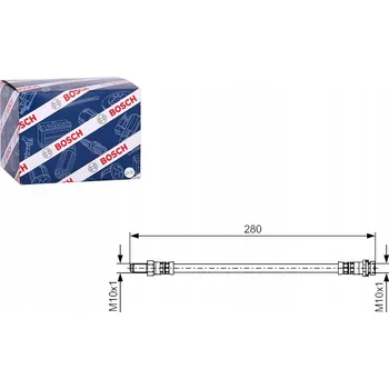 Brzdová hadice Bosch 1 987 481 488 Flexibilní brzdová hadice