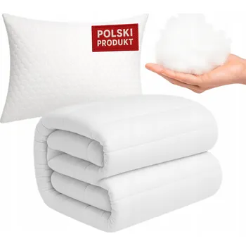 přikrývka Sada prošívaná přikrývka 160x200cm + dva polštáře 50x60cm antialergenní