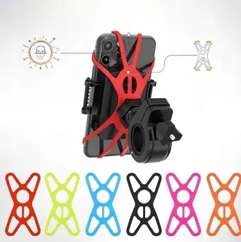 Univerzální držák telefonu na kolo TruActive Premium Bike, 6 barevných pásků
