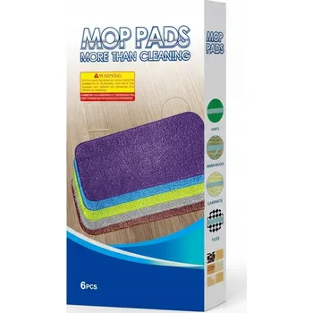 Vrták Náhradní Mopy pro Opakované Použití 6 Kusů