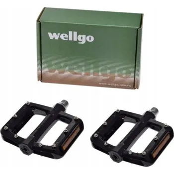 Pedál na kolo Platformové pedály Wellgo AWR0088 černé