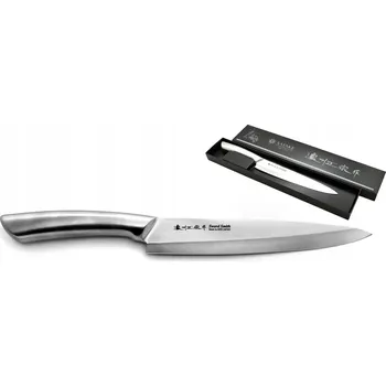 Kuchyňský nůž Nůž na sašimi, Ocel rytec, satake, čepel 20 cm, Japonsko