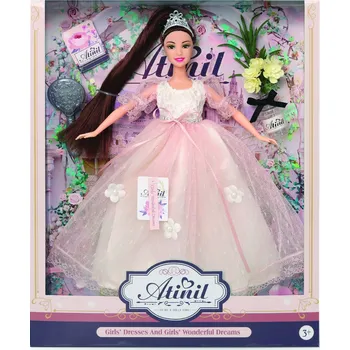 Panenka ve společenských šatech Atinil s doplňky 28 cm - 31521