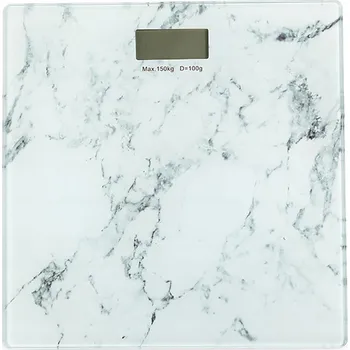 Osobní váha Koupelnová váha skleněná elektronická tvrzené sklo 28x28cm LCD DISPLEJ