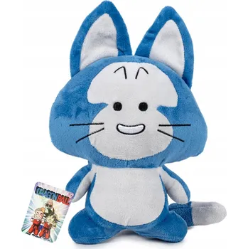 plyšák DRAGON BALL ORIGINÁLNÍ PLYŠOVÁ HRAČKA PUAR 28 CM MODRÁ KOČKA PLYŠÁK MANGA