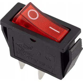 vypínač Kolébkový přepínač (Rocker) Lechpol