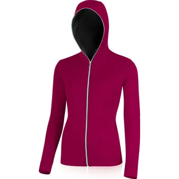 Dámská mikina Lasting dámská merino mikina KENY růžová Velikost: XL