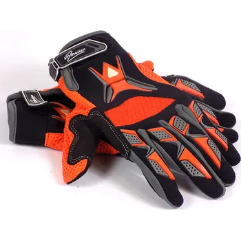 Moto rukavice RUKAVICE INMOTION CROSS RANGE ORANŽOVÉ XS