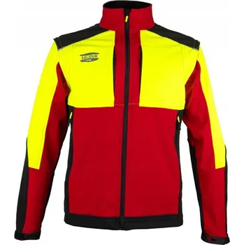 Moto bunda Pracovní bunda pro dřevorubce a arboristy do lesa Solidur Wodare softshell M