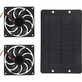 IP kamera 12V 10W EXTERNÍ SOLÁRNÍ PANEL VENTILÁTOR