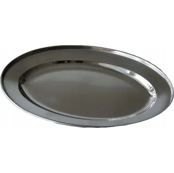 Oválný tác 30x20,5 cm nerezová ocel