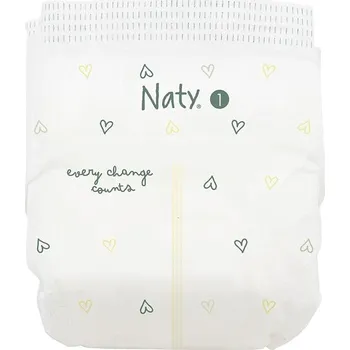 jednorázová plena Přebalovací pleny Naty BioEmbrace Newborn 1 2-5 kg 25 ks
