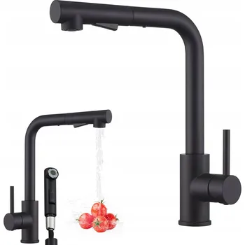 Vodovodní baterie Kuchyňská stojánková baterie Bedee 3, černá