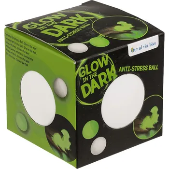 Žertovný předmět Antistresový míček svítící ve tmě