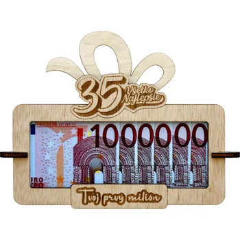 Tabulka na peníze Tvůj první milion k 35 SK