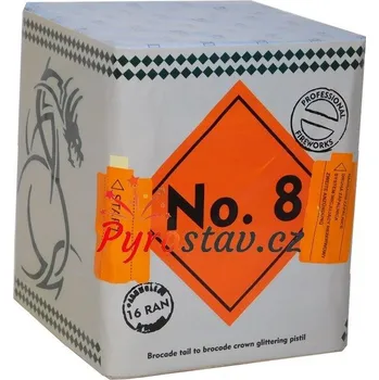 Zábavní pyrotechnika Ohňostroje SIPO s.r.o. Kompakt NO. 8 16 ran