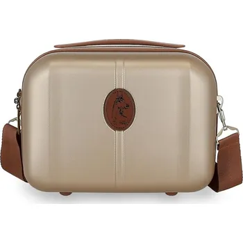 Kosmetická taška JOUMMA BAGS EL POTRO Ocuri Champagne, Cestovní kosmetický příruční kufřík, 21x29x15cm, 5123927