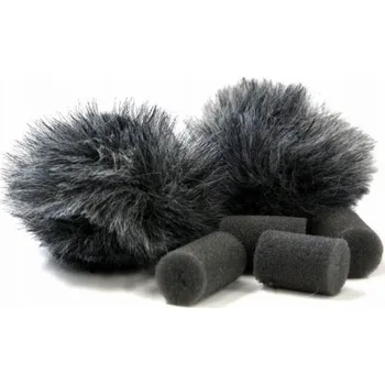 Masážní přístroj Rycote Grey Lavalier Windjammer - pár