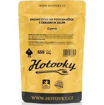 Hotové jídlo Hotovky Kachní prso na pomerančích s červeným zelím 2 porce