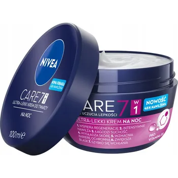 Pleťový krém NIVEA CARE Noční hydratační krém na obličej 7v1