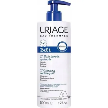 URIAGE Bebe 1st Cleansing Soothing Oil zklidňující čisticí olej pro děti