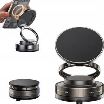 Magnetický držák telefonu do auta na palubní desku/sklo, skládací stojan